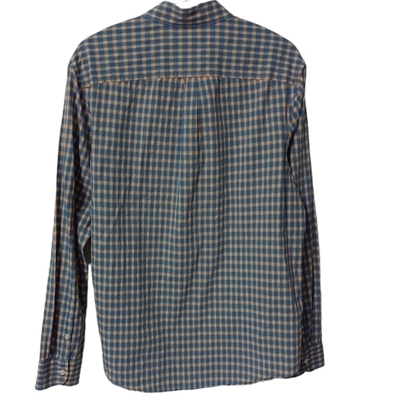 ORIGINAL Penguin plaid flannel button down shirt top - Picture 2 of 6